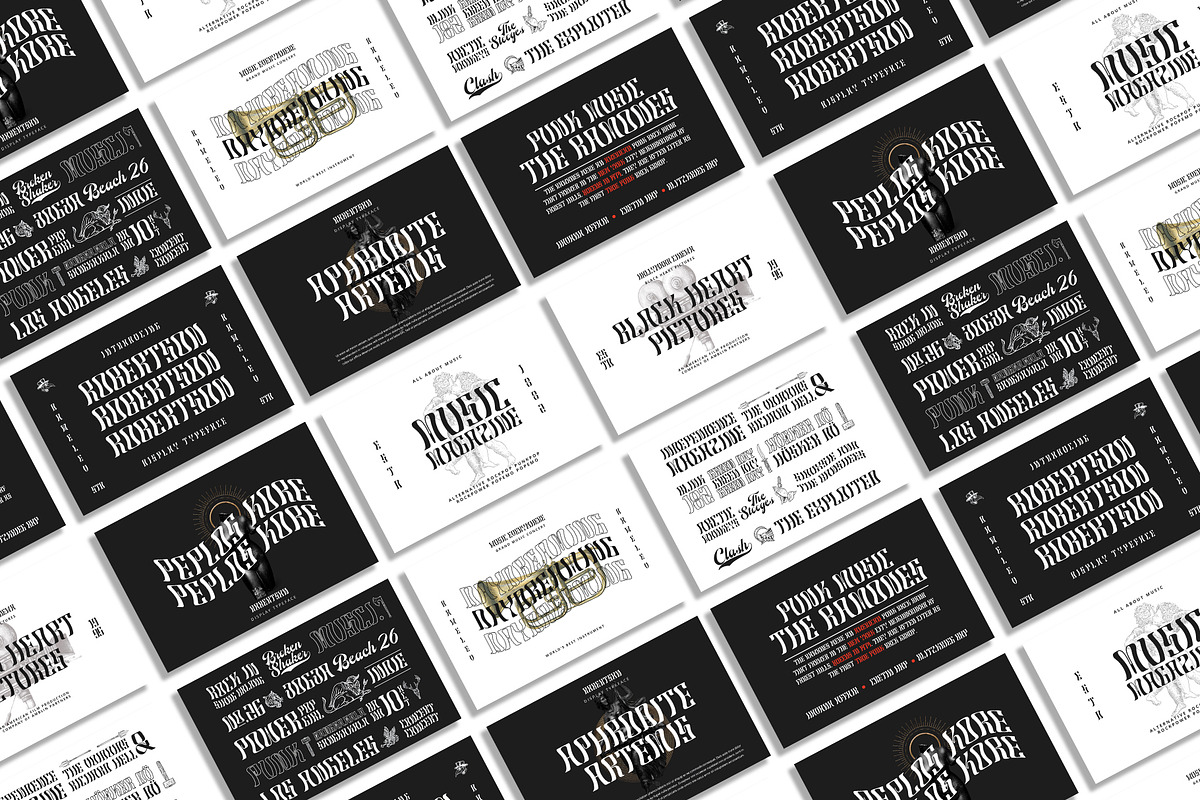 Robertson Display, a Sans Serif Font by Damelev (Photo 10 of 10)