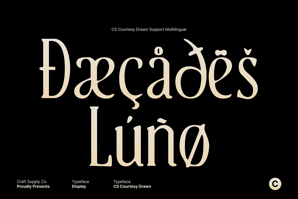 CS Courtesy Drawn, a Serif Font by Craft Supply Co. (Photo 6 of 8)