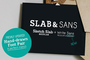 Slab and Sans Font Pair