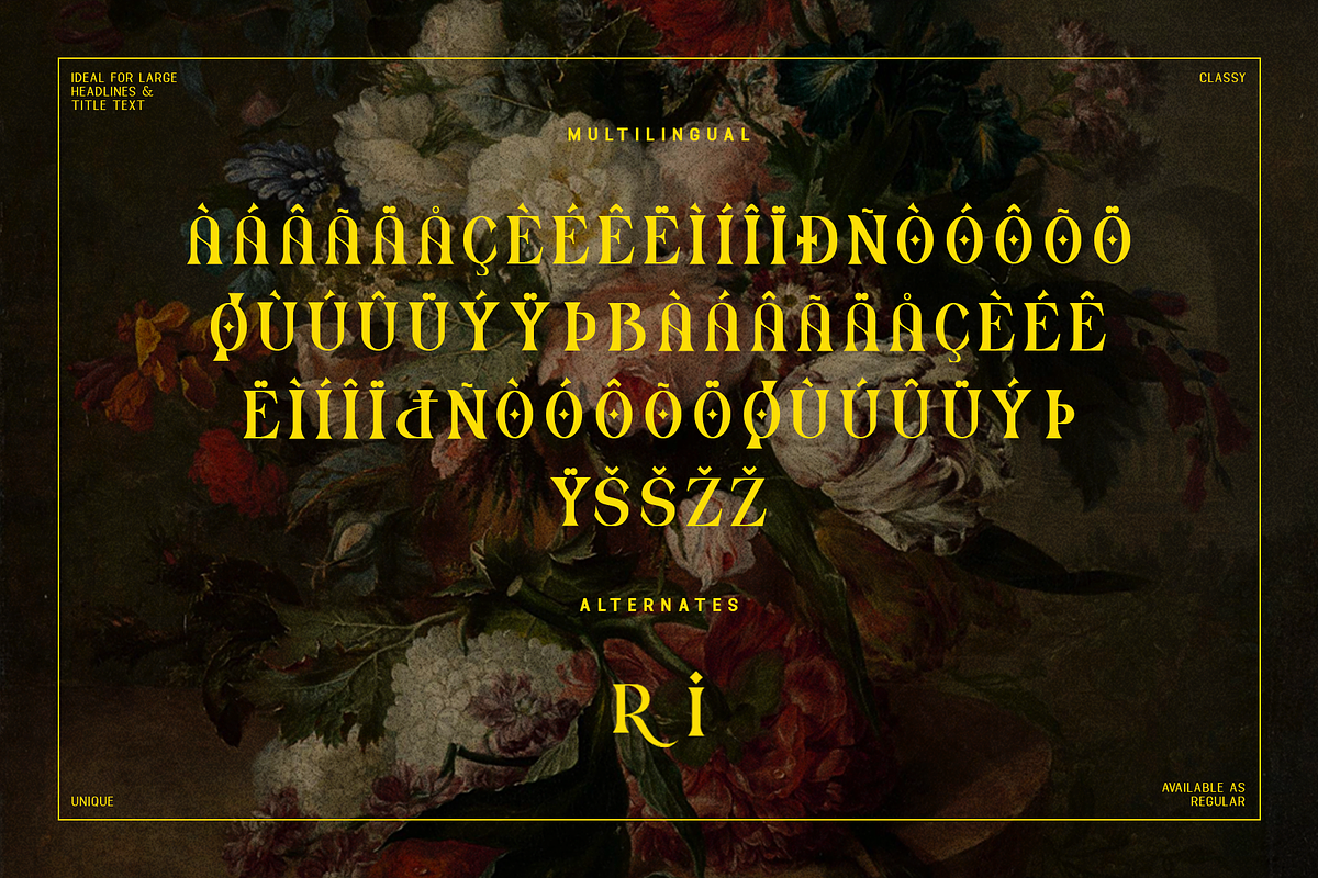 Drivex - Classy & Unique Serif Font, a Serif Font by overlaytemplates (Photo 5 of 5)