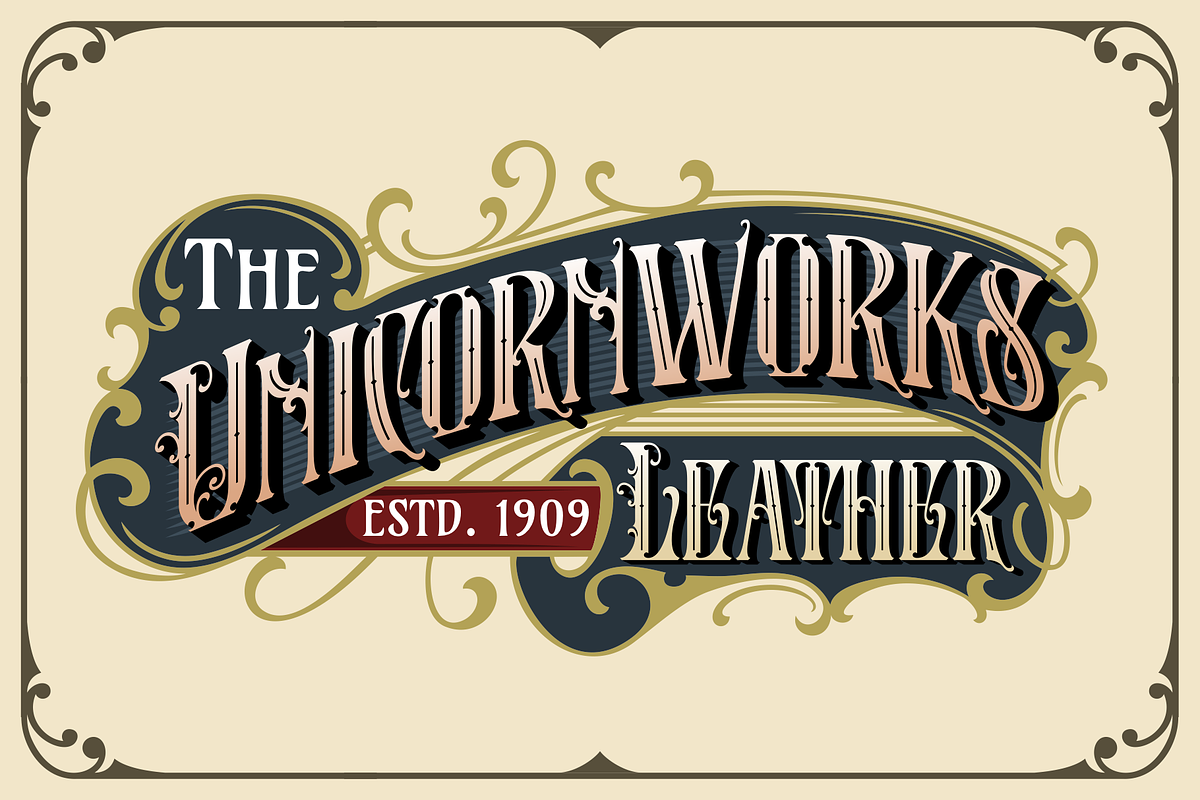 Mailyarder for Vintage Logo & Liquor, a Serif Font by ilhamtaro (Photo 2 of 10)