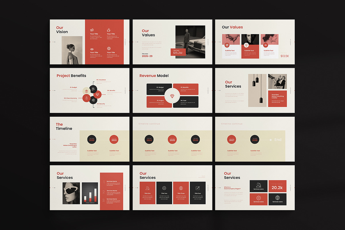 Creative Minimal Presentation Canva, a Presentation Template by ArtisanaAura (Photo 6 of 11)