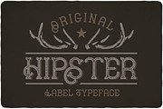 Hipster Typeface, a Serif Font by VozzyStock (Thumbnail 1 of 5)