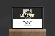 Digital Magazine Layout Landscape, a Magazine Template by NorthPeak (Thumbnail 2 of 12)