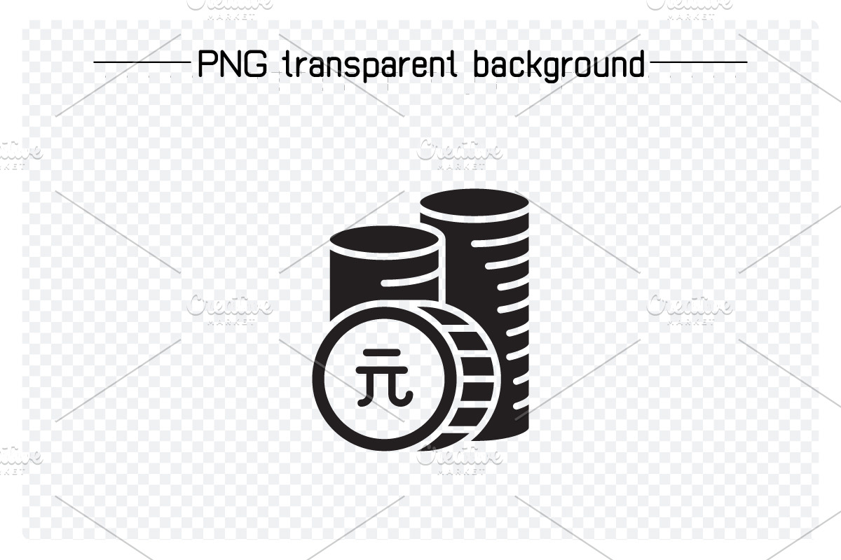 RMB Yuan Money Icons Set, a Solid Icon by Designfour (Photo 3 of 7)