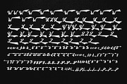 Donatello - new groovy script, a Script Font by madeDeduk (Thumbnail 14 of 16)