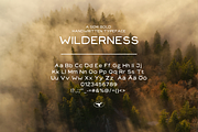 WILDERNESS SEMI BOLD TYPEFACE, a Handwritten Font by Caroline Holm Design (Thumbnail 2 of 3)