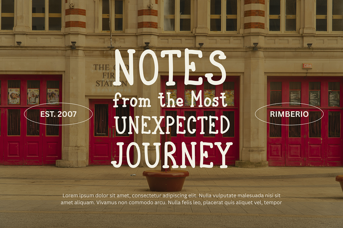 Vintage Tales Handwritten Cute Font, a Handwritten Font by Nonceni (Photo 8 of 10)