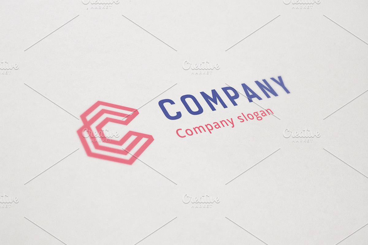 Company (Letter C Logo), a Branding & Logo Template by Vepix (Photo 7 of 7)