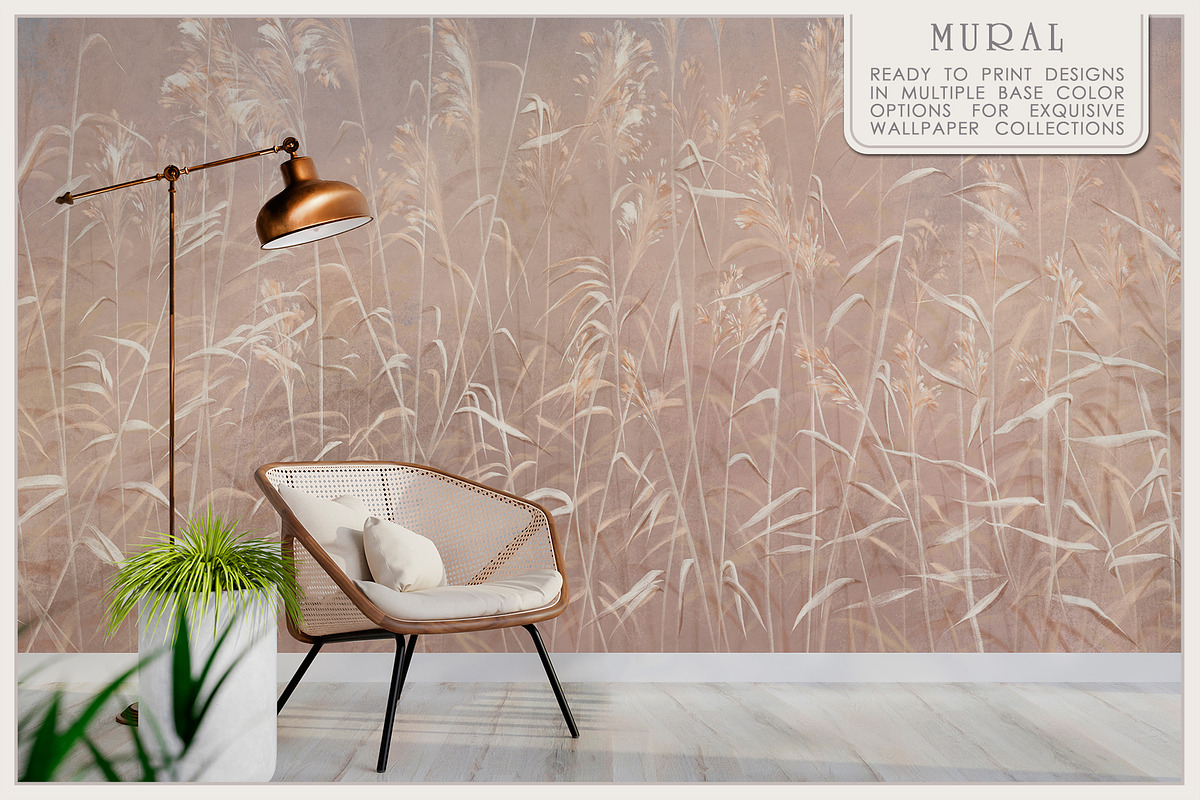 Fresco collection Silent meadow, a Wallpaper Graphic by Natalia0307 (Photo 8 of 15)