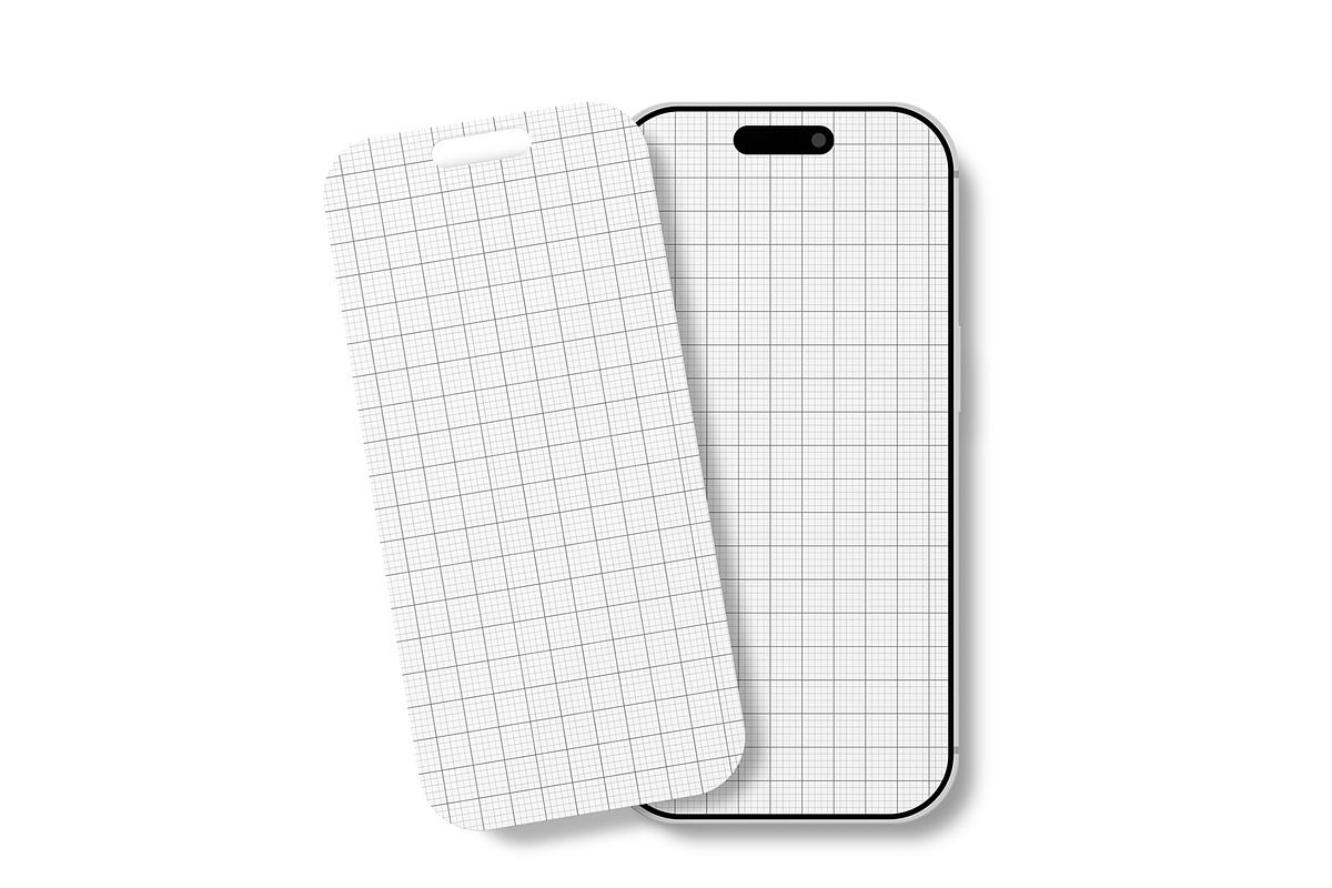 Phone Screen Application Mockup, a Product Mockup by graphypix (Photo 4 of 4)
