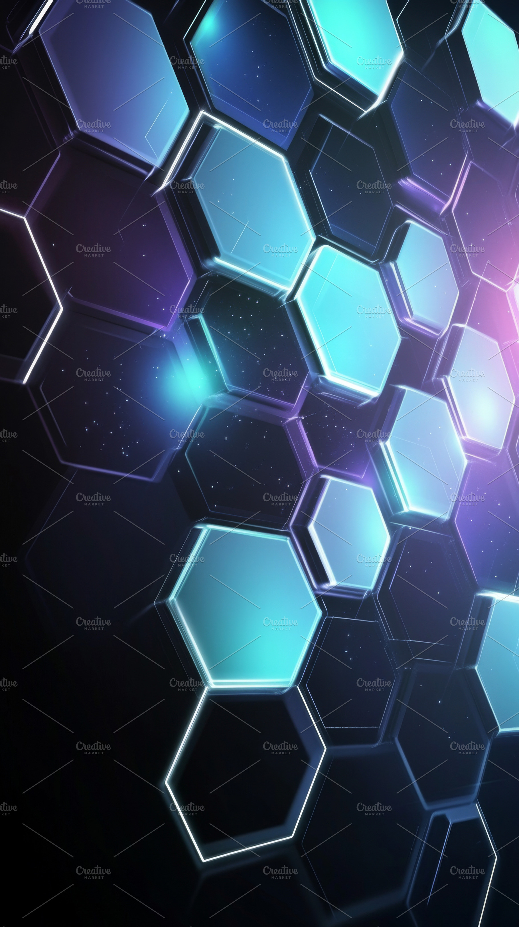 Futuristic abstract background featu, a Photo by Dvoevnore photos