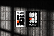 2 Poster Mockup Poster, an Advertising Mockup by Farabion Studio (Thumbnail 1 of 2)