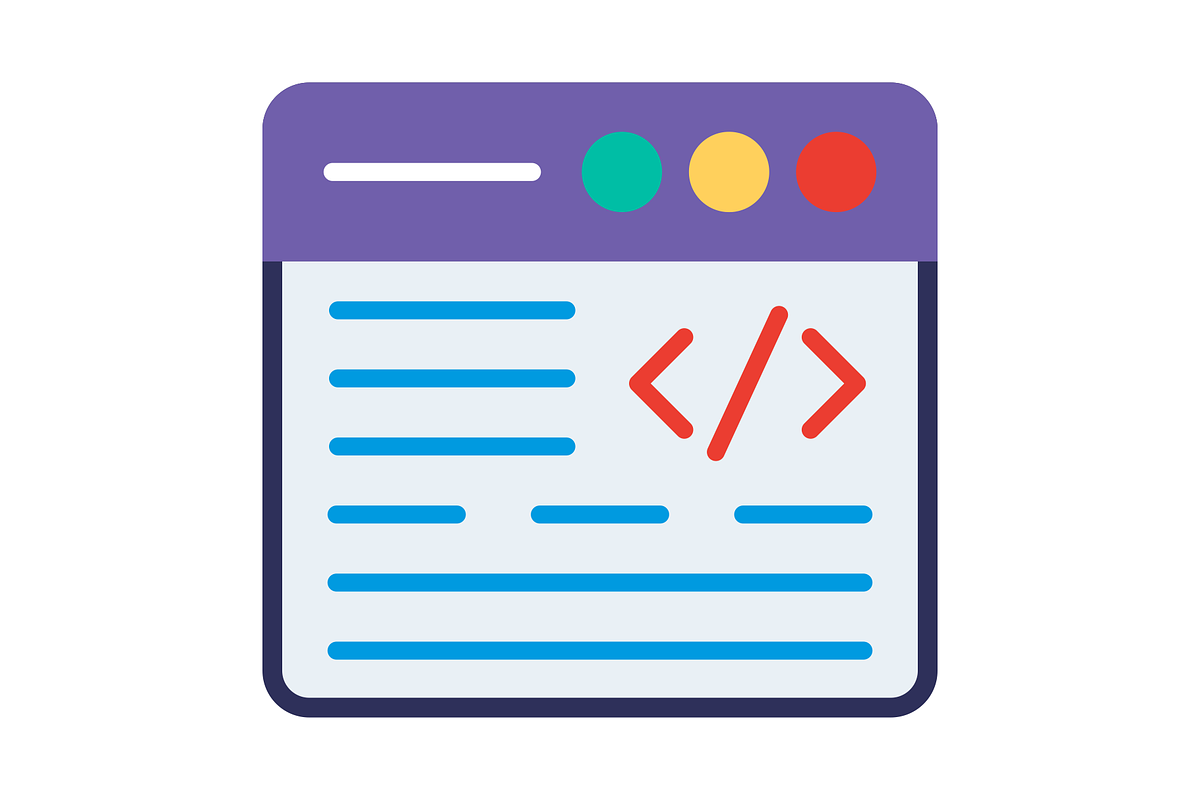 Coding Flat Icon, a Duotone Icon by Pexelpy (Photo 2 of 2)