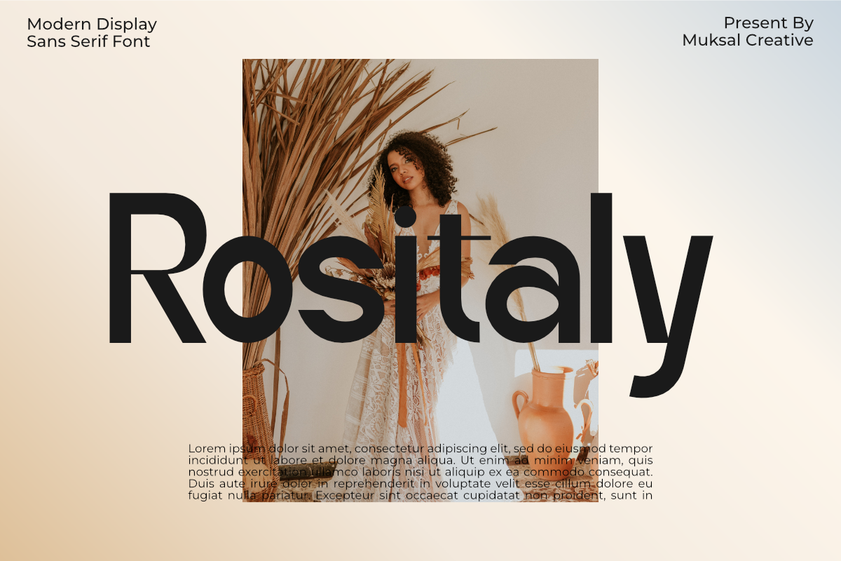 Milara, a Sans Serif Font by Muksal Creative (Photo 6 of 10)