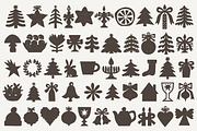Vintage Christmas: 100 Graphics, a Seasonal Illustration by Veyla (Thumbnail 3 of 17)