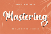 Mastering, a Handwritten Font by FreshTypeINK (Thumbnail 1 of 8)