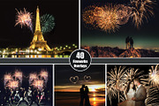 Firework Photo Overlays, a Brushes & More by MockTurtleStudio (Thumbnail 1 of 4)