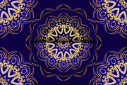 Mandala Luxury Ethnic Vector Bundle, a Background Graphic by NJ Himel (Thumbnail 27 of 93)