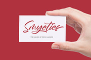 Whadrat Chothelis Modern Brush Font, a Script Font by Letterena Studios Script (Thumbnail 5 of 20)