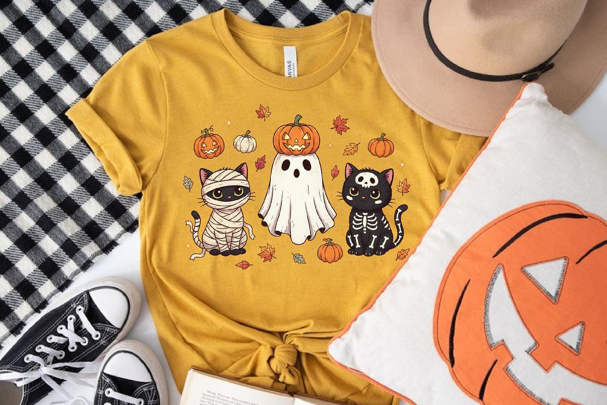 Funny Halloween Cat Png Spooky Cat P, an Illustration by Libby Wishes (Photo 6 of 6)