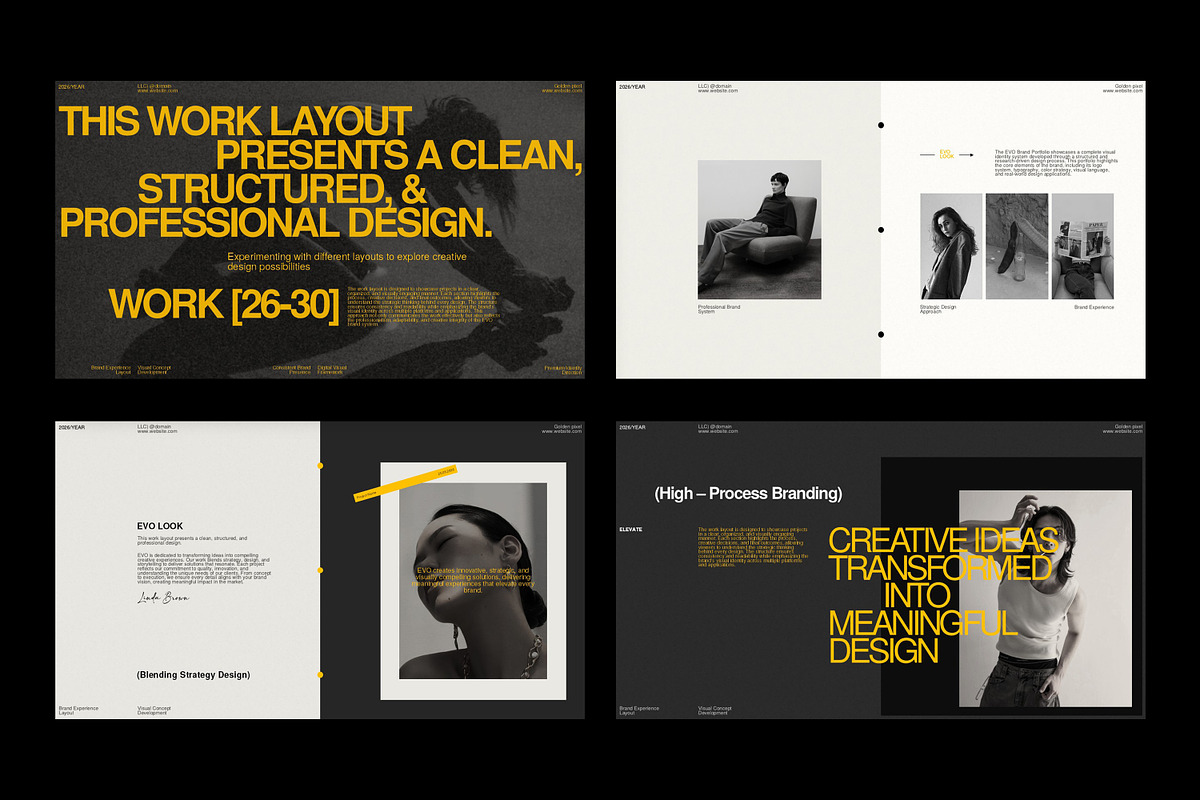 EVO Brand Portfolio Presentation, a Presentation Template by GoldenPixelStudio (Photo 8 of 10)