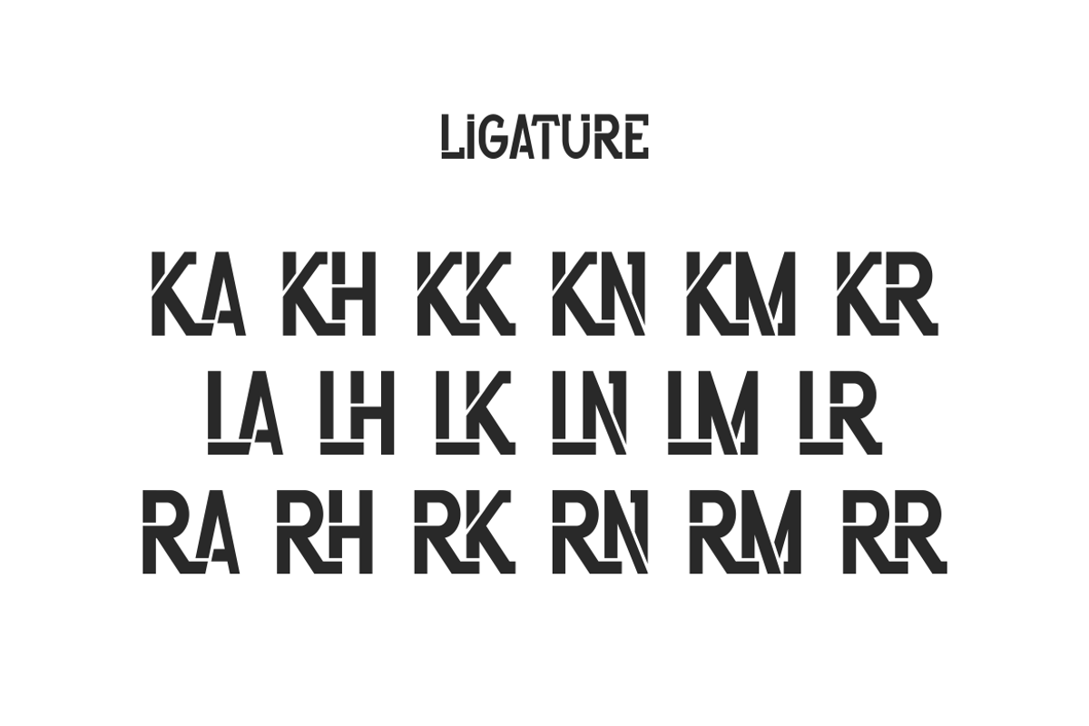 Emoxe - Modern Font, a Sans Serif Font by Viswal Studio (Photo 5 of 6)