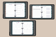 Undated Hyperlinked Digital Planner, a Websites & App Template by Anne Kristin Designs (Thumbnail 2 of 3)