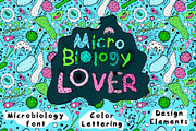 Microbiology Lover, a Font by Annyart Design (Thumbnail 1 of 12)