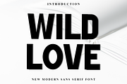 WILD LOVE, a Script Font by InermediaSTUDIO (Thumbnail 1 of 8)