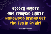 SHADOW MONSTER - Halloween Font, a Handwritten Font by Mozatype (Thumbnail 5 of 10)