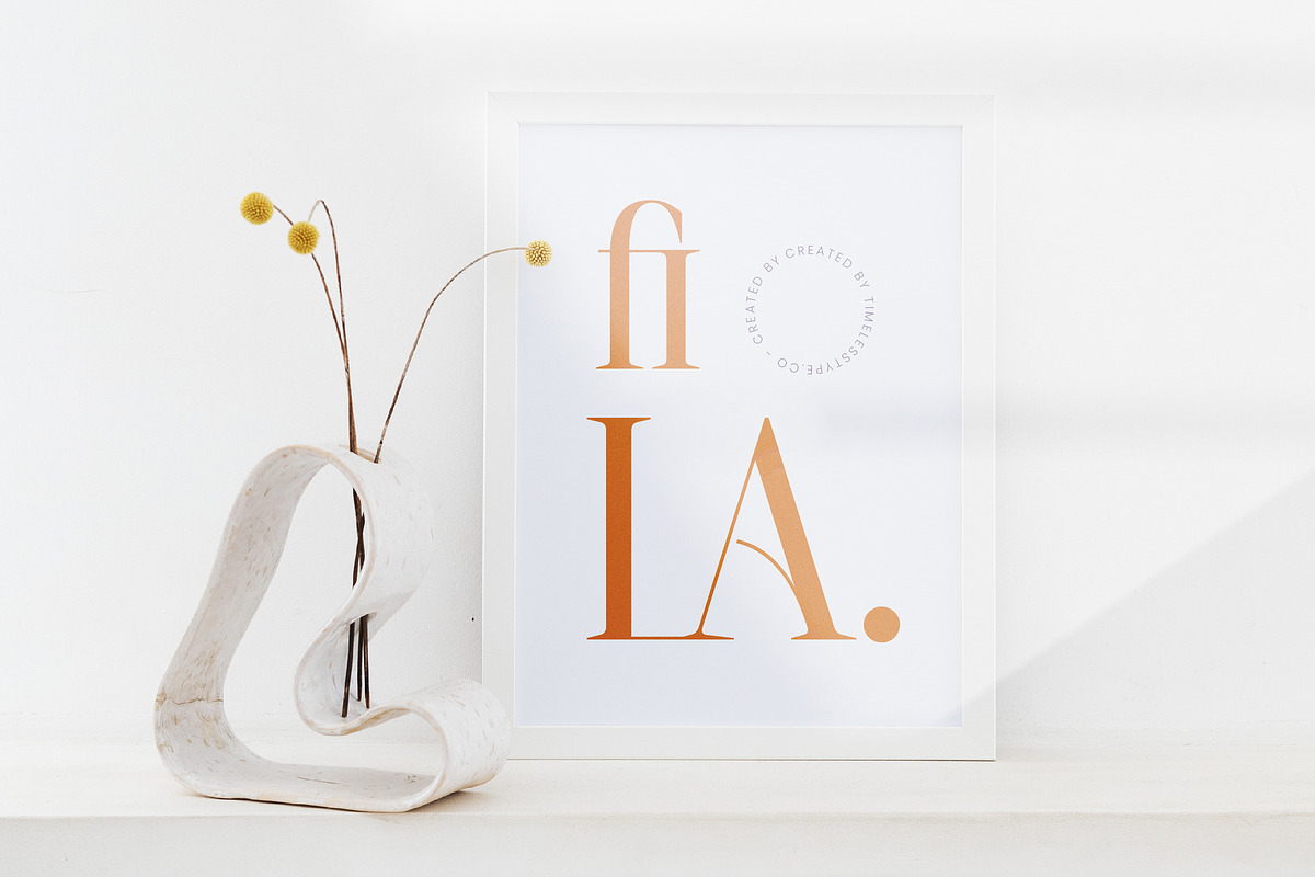 Heqra Modern Luxury Serif Font, a Serif Font by timelesstype.co (Photo 8 of 20)