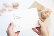 Wedding 7x5 Invitation Card Mockup, a Product Mockup by ILoveMockupDesign (Thumbnail 2 of 11)
