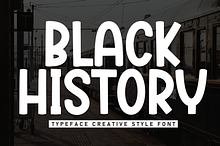 Black History | Script Font