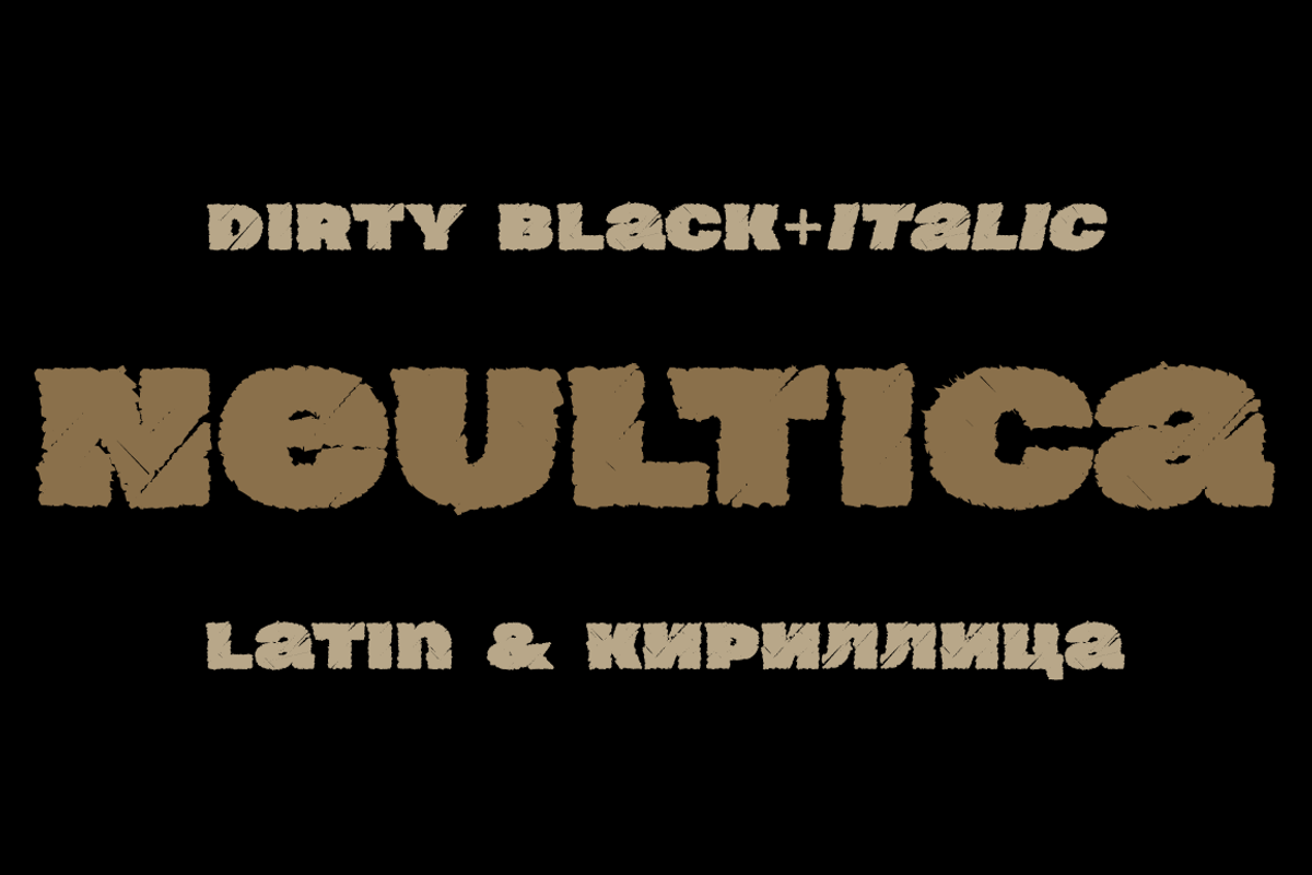 Neultica 4F Dirty Black