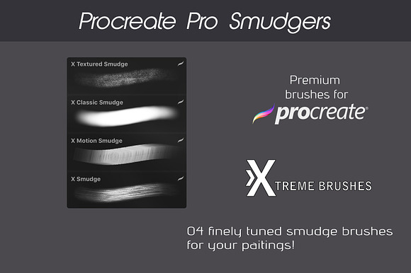 Procreate Pro Smudgers preview 3