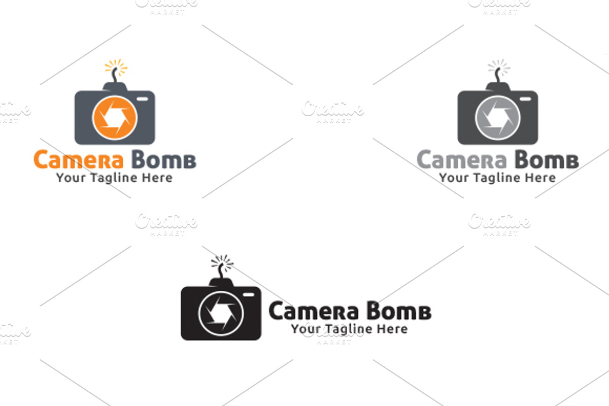 Camera Bomb - Logo Template, a Branding & Logo Template by Martin-Jamez