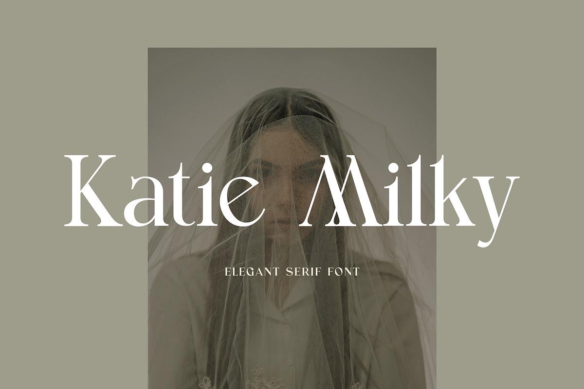 Katie Milky Modern Serif Font, a Serif Font by UICreative (Photo 1 of 11)