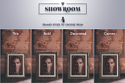 Showroom - Frames Mockups, a Product Mockup by Madebyvadim (Thumbnail 8 of 10)