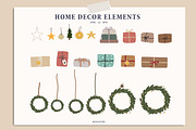 Christmas Winter Decoration, a Decorative Illustration by Hanazumi (Thumbnail 5 of 14)