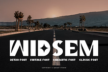 Widsem - Retro Font