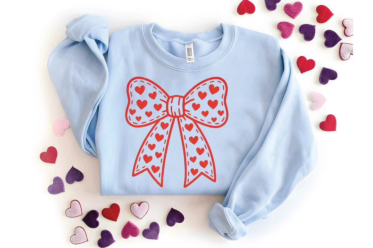 Valentine Coquette Bow PNG, an Illustration by DreamPrint404 (Photo 2 of 8)