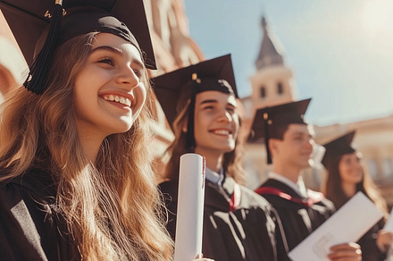 Graduation ceremony celebration, a School & Education Photo by Amond Studio