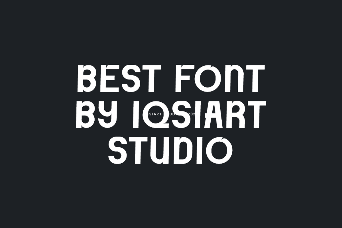 Qugler - Minimal Sans Font, a Sans Serif Font by Iqsiart Studio (Photo 3 of 6)