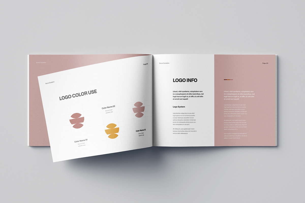 Brand Guidelines Layout | Canva preview 7