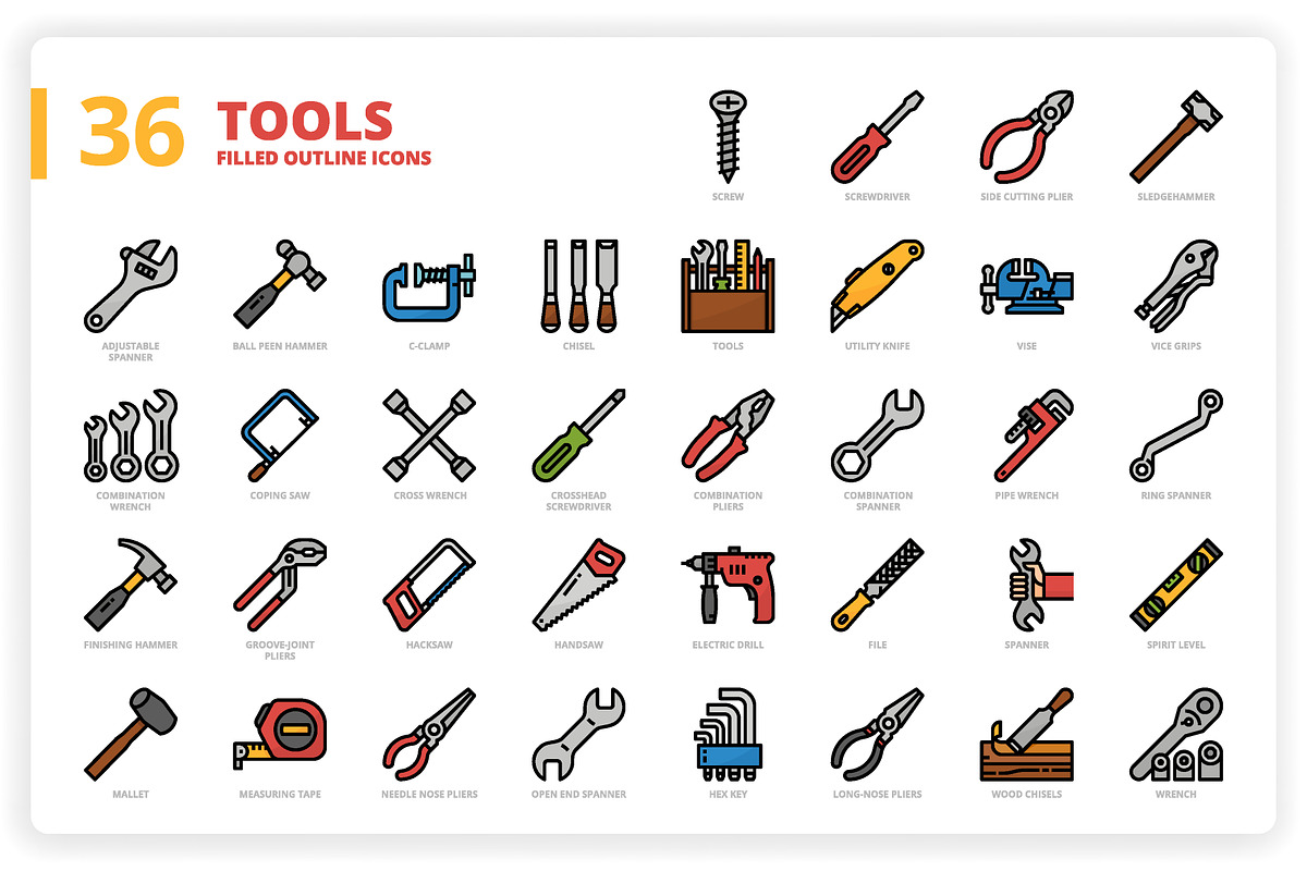 3,600 Icons x3 Styles, an Outline Icon by monkik (Photo 273 of 299)
