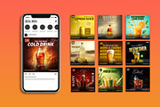 Happy Hour Social Media Post - PSD, a Social Media Template by Allies Interactive (Thumbnail 3 of 4)