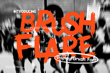 Brushflare - Brush Display Font