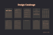 Digital Midnight Journal, a Stationery Template by Epiphanic Addie (Thumbnail 6 of 7)