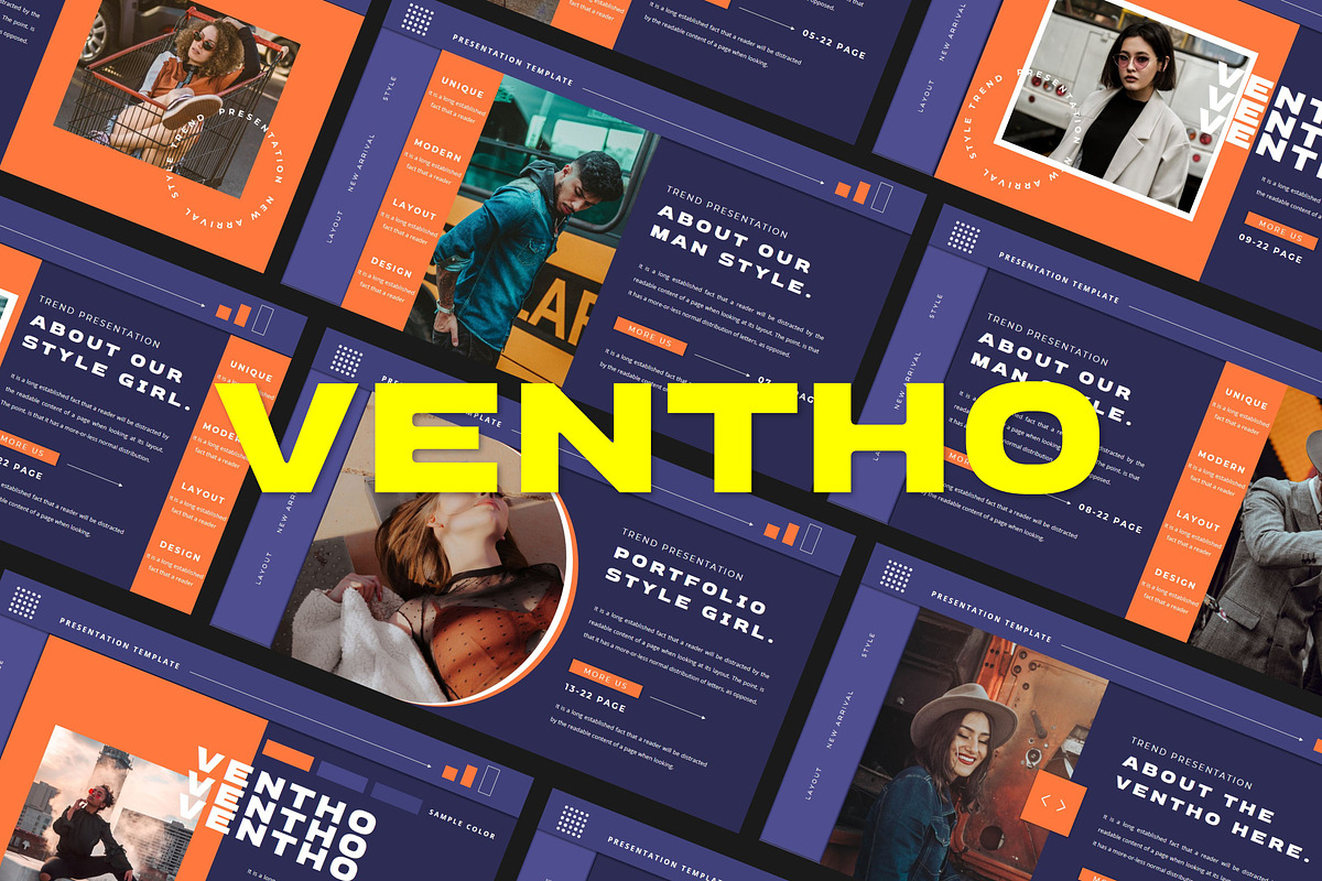 VENTHO Powerpoint Template, a Presentation Template by GridlineType (Photo 1 of 9)